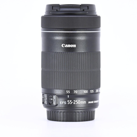 Canon EF-S 55-250mm F4-5.6 IS STM d'Occasion Bon État Garantie 12 Mois