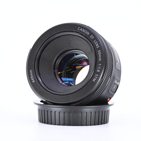 Canon EF 50mm F1.8 STM d'Occasion Bon état Garantie 12 Mois