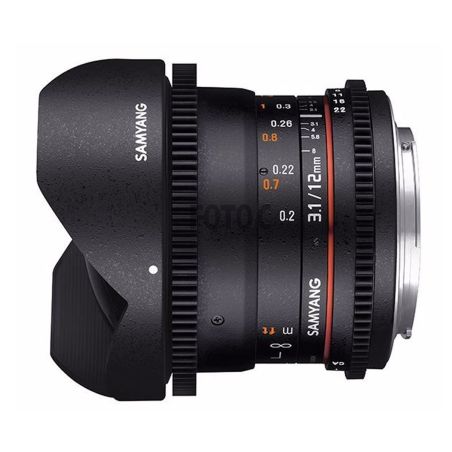 Samyang 12mm T3.1 VDSLR Fisheye Sony E