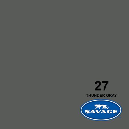 Savage Thunder Gray Fond Papier 2,72 x 11 m