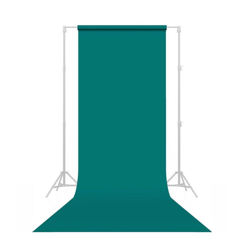Savage Teal Fond Papier 1,36 x 11 m