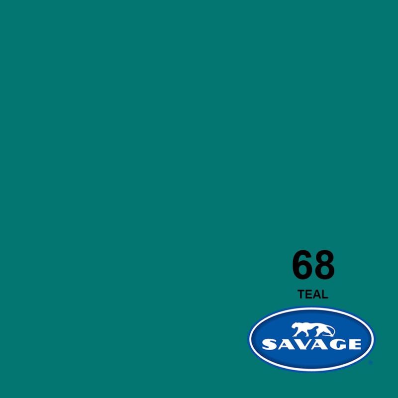 Savage Teal Fond Papier 1,36 x 11 m