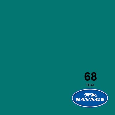 Savage Teal Fond Papier 1,36 x 11 m