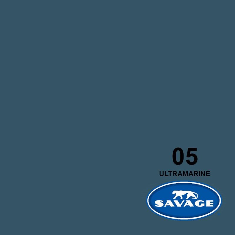 Savage Ultramarine Fond Papier 2,72 x 11 m