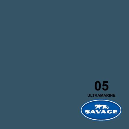 Savage Ultramarine Fond Papier 2,72 x 11 m