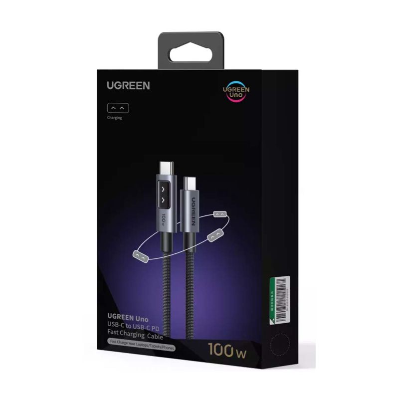 UGREEN Uno Câble USB-C vers USB-C 100 W 1 m
