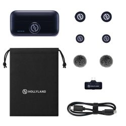 Hollyland LARK M3 2TX + 1RX Micro Sans Fil USB-C