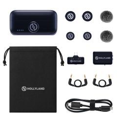 Hollyland LARK M3 2TX + 2RX Micro Sans Fil Caméra USB-C