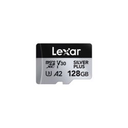 Lexar SILVER PLUS microSDXC 128 Go UHS-I V30 A2