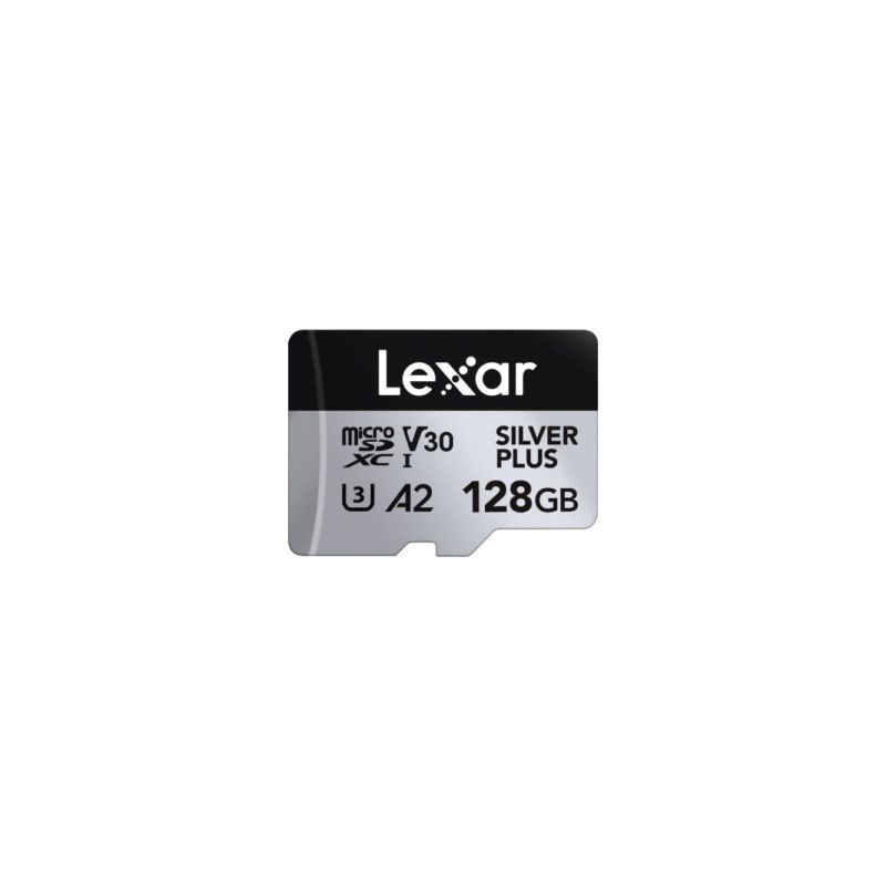 Lexar SILVER PLUS microSDXC 128 Go UHS-I V30 A2