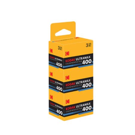Kodak UltraMax 400 Film 35 mm 36 Poses Pack de 3