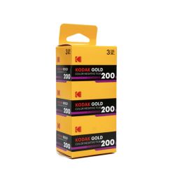 Kodak Gold 200 Film 35 mm 36 Poses Pack de 3