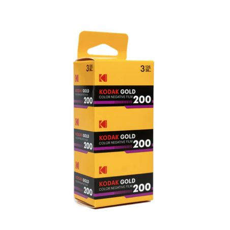 Kodak Gold 200 Film 35 mm 36 Poses Pack de 3