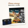TimeLens Bleu Appareil Photo Numérique Vintage Sans Écran