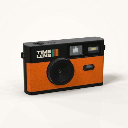 TimeLens Maron TL01 Appareil Photo Numérique Vintage Sans Écran