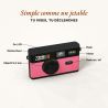 TimeLens Rose Appareil Photo Numérique Vintage Sans Écran