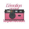 TimeLens Rose Appareil Photo Numérique Vintage Sans Écran