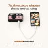 TimeLens POP 80's Pink Gold Appareil Photo Sans Écran