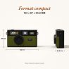TimeLens Kaki Appareil Photo Numérique Vintage Sans Écran