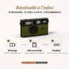TimeLens Kaki Appareil Photo Numérique Vintage Sans Écran
