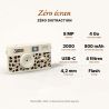 TimeLens Cream Leopard Appareil Photo Vintage Sans Écran