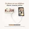 TimeLens Cream Rosewood Appareil Photo Vintage Sans Écran