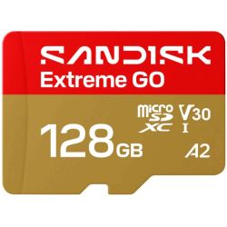 SanDisk Extreme GO microSD 128 Go UHS-I V30
