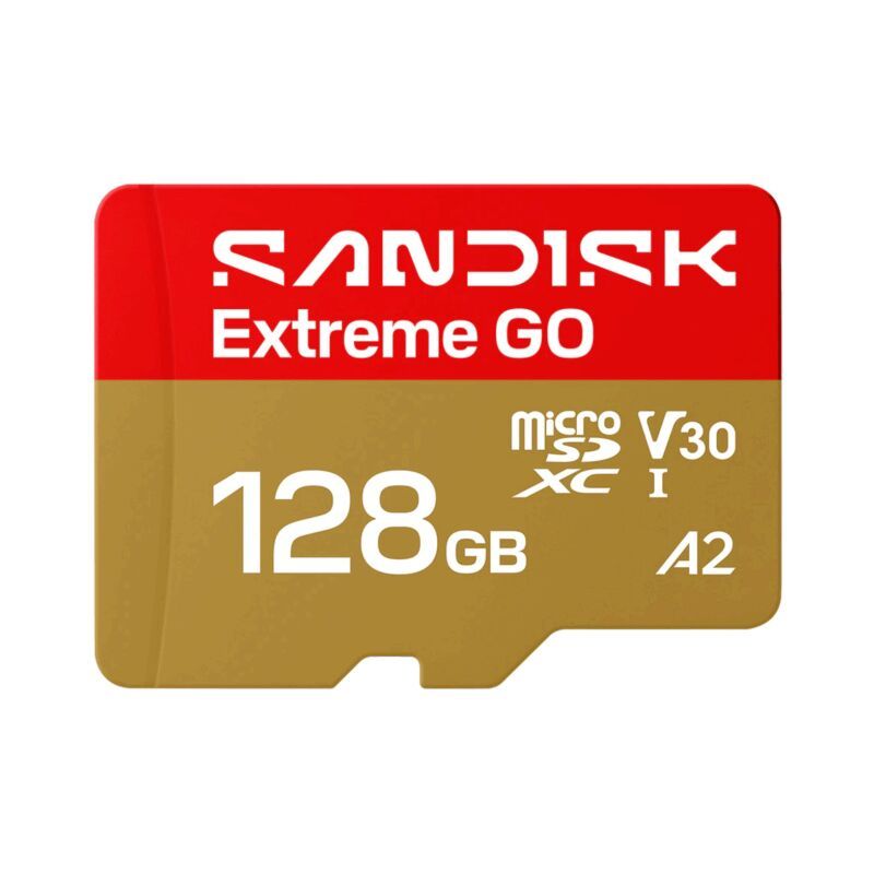 SanDisk Extreme GO microSD 128 Go UHS-I V30