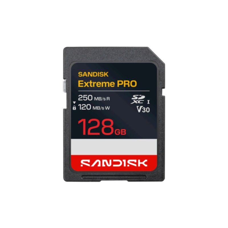 SanDisk Extreme PRO SD 128 Go UHS-I V30