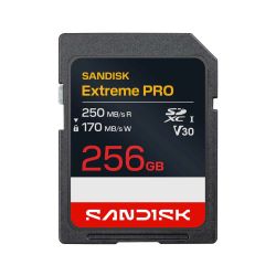 SanDisk Extreme PRO SD 256 Go UHS-I V30
