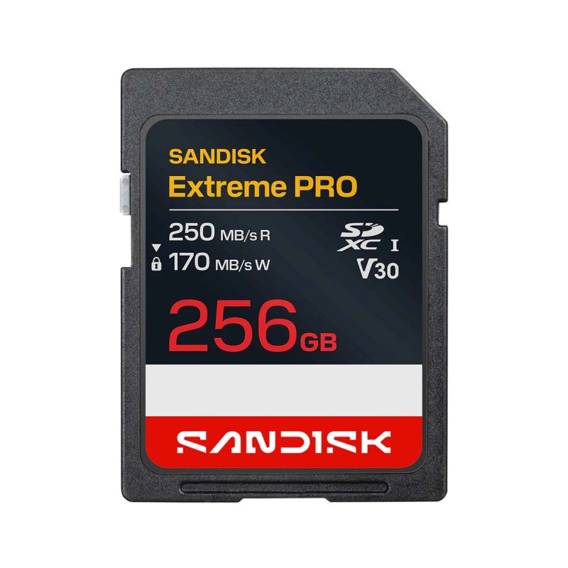 SanDisk Extreme PRO SD 256 Go UHS-I V30