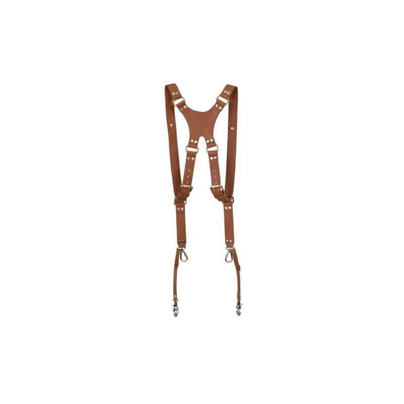 LOULEX DOUBLE-STRAP MARRON