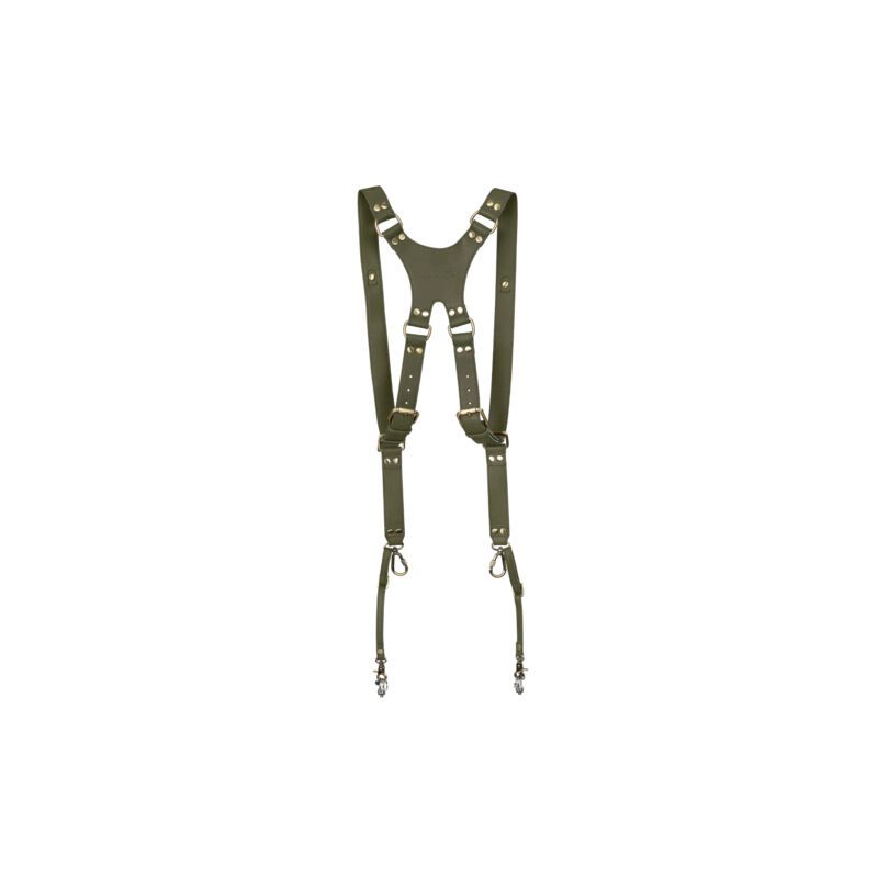 LOULEX DOUBLE-STRAP OLIVE