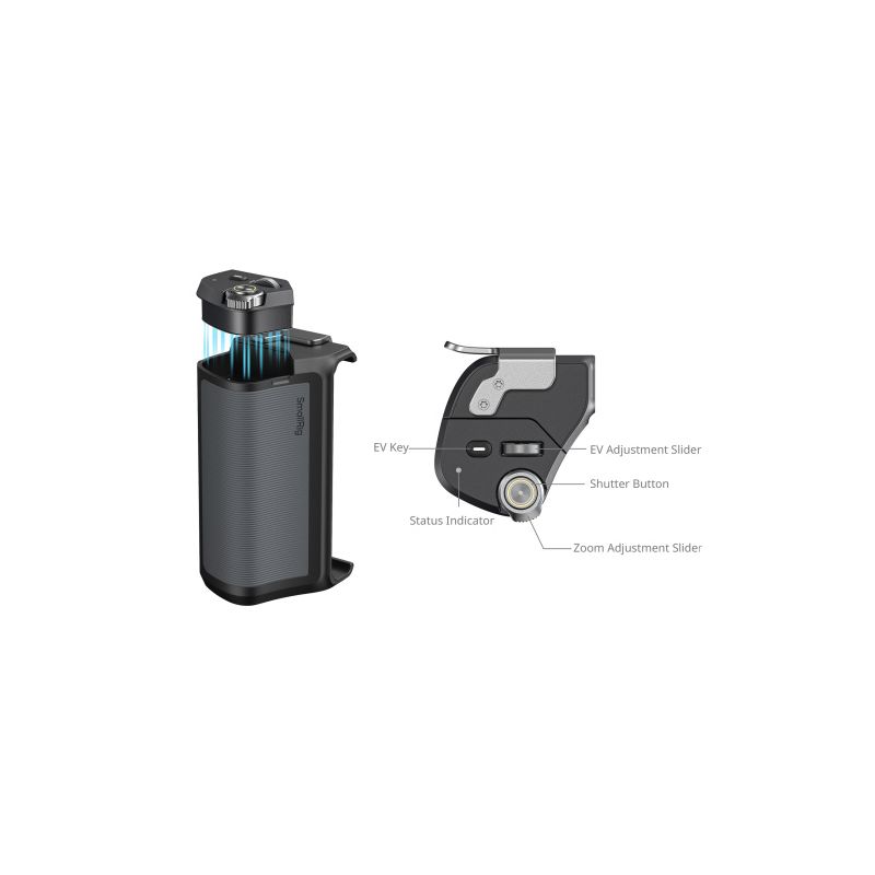 SmallRig 6737 Téléobjectif 3.5x + Grip iPhone 18 Pro