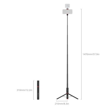 SmallRig 5292 Drex Lee ST30 Lite Selfie Stick Trépied