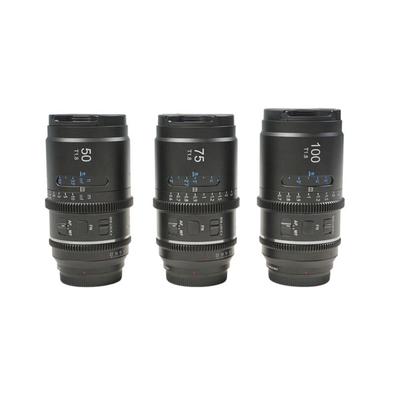 SIRUI Astra 50/75/100mm T1.8 1.33x Neutral Sony E