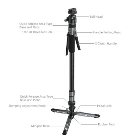 SMALLRIG 6285 POTATO TRIBEX MONO PHOTO VERSIO