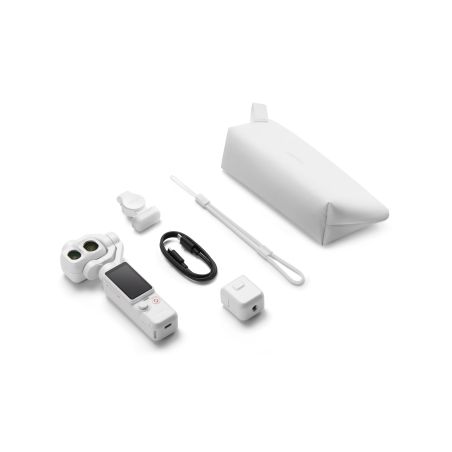 DJI Osmo Pocket 4P Standard Combo Pearl White