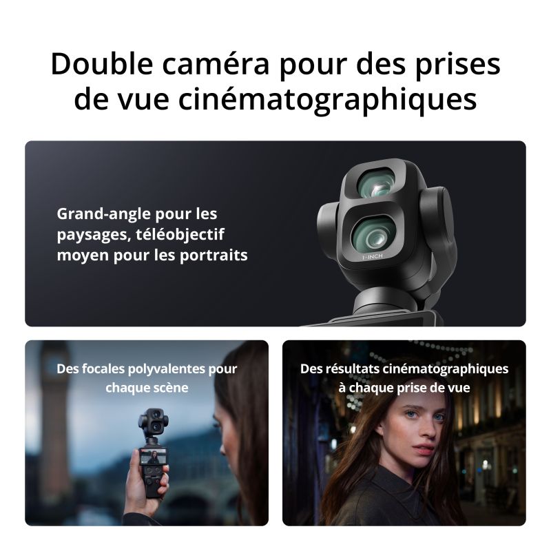 DJI Osmo Pocket 4P Standard Combo Pearl White