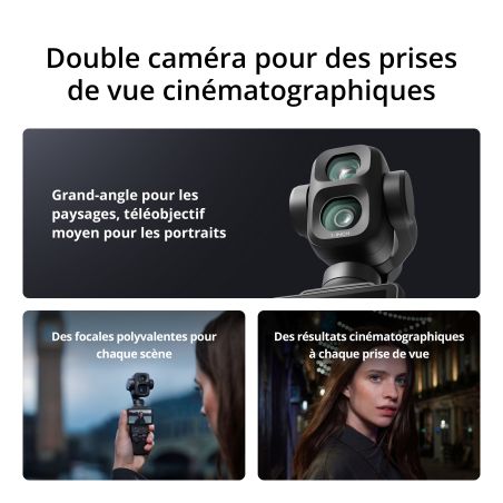 DJI Osmo Pocket 4P Standard Combo Pearl White