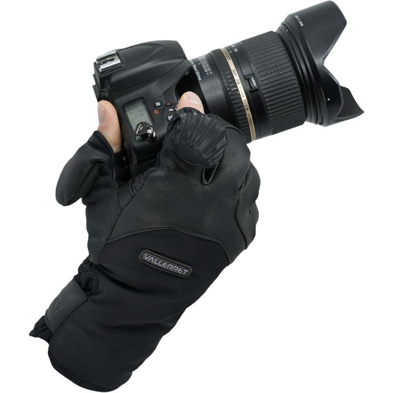 Vallerret Tinden EVO Noir M – Gants Photo Grand Froid
