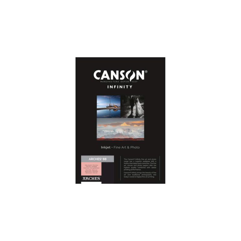 CANSON ARCHES 88 RAG 310G A3 25F