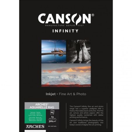 Canson Infinity Arches Aquarelle A4 310G 25F