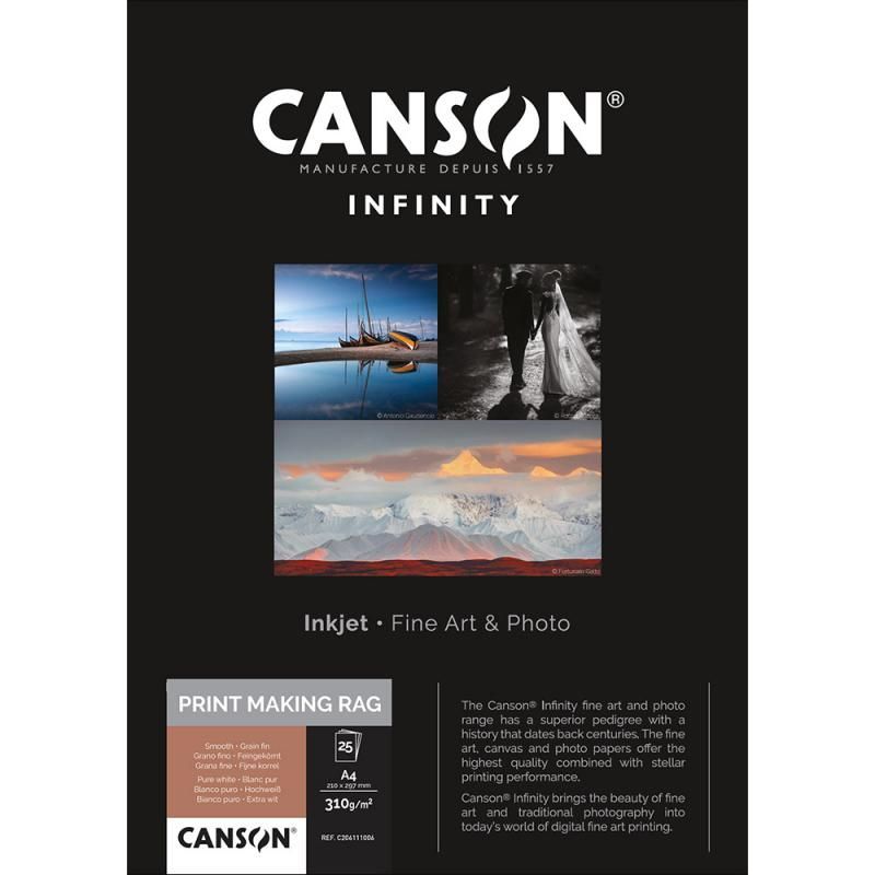 CANSON PRINTMAKING RAG A2 25F