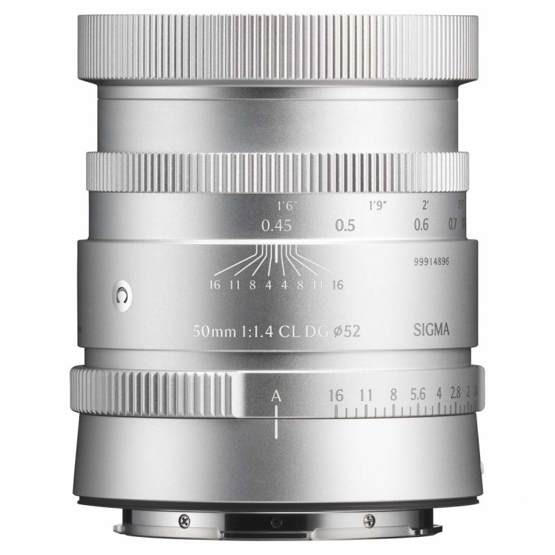 SIGMA 50MM f/1.4 CL DG CONTEM Y L SILVER