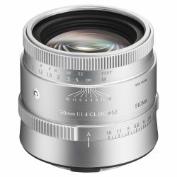 SIGMA 50MM f/1.4 CL DG CONTEM Y L SILVER