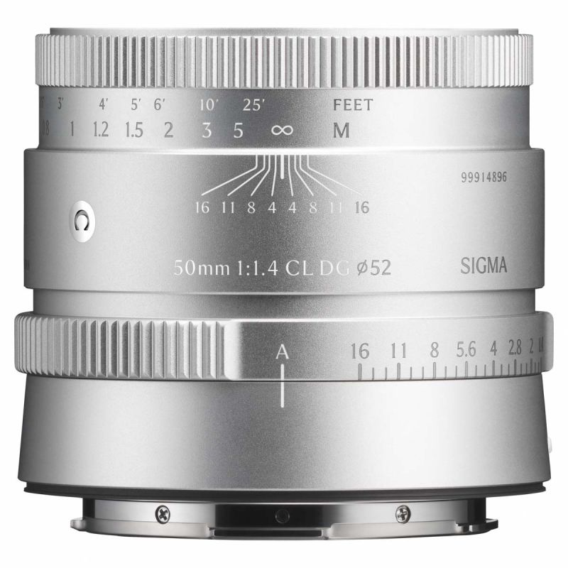 SIGMA 50MM f/1.4 CL DG CONTEM Y L SILVER