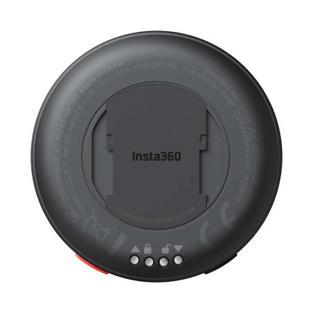Insta360 Mic Transmetteur Noir E-Ink 32 bits