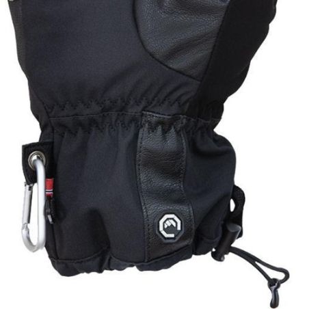 Vallerret Skadi LRS Zipper Mitt Noir M – Gants Photo