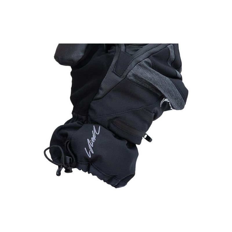 Vallerret Skadi LRS Zipper Mitt Noir M – Gants Photo